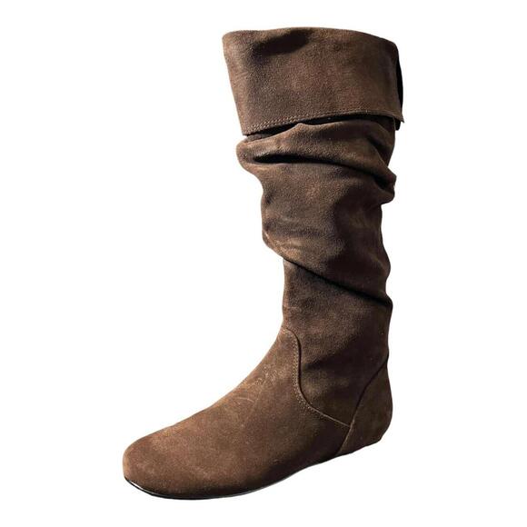 Steve Madden Women's Bonanza Brown Suede Knee High Boots Size 8 NIB - Picture 2 of 7